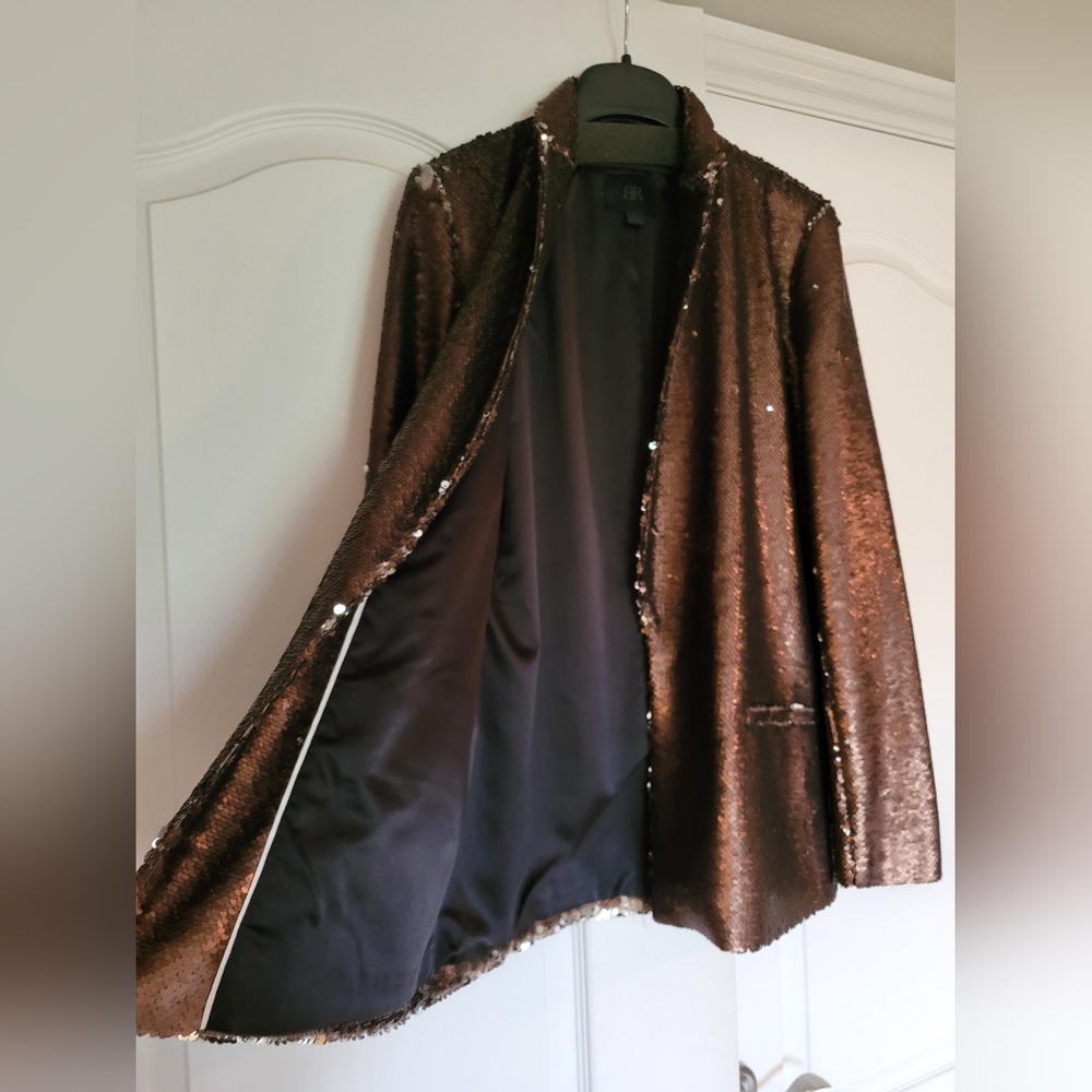 BR mongram sequin blazer/jacket